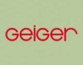 Logo des Referenzkunden Geiger in rot auf schwarz